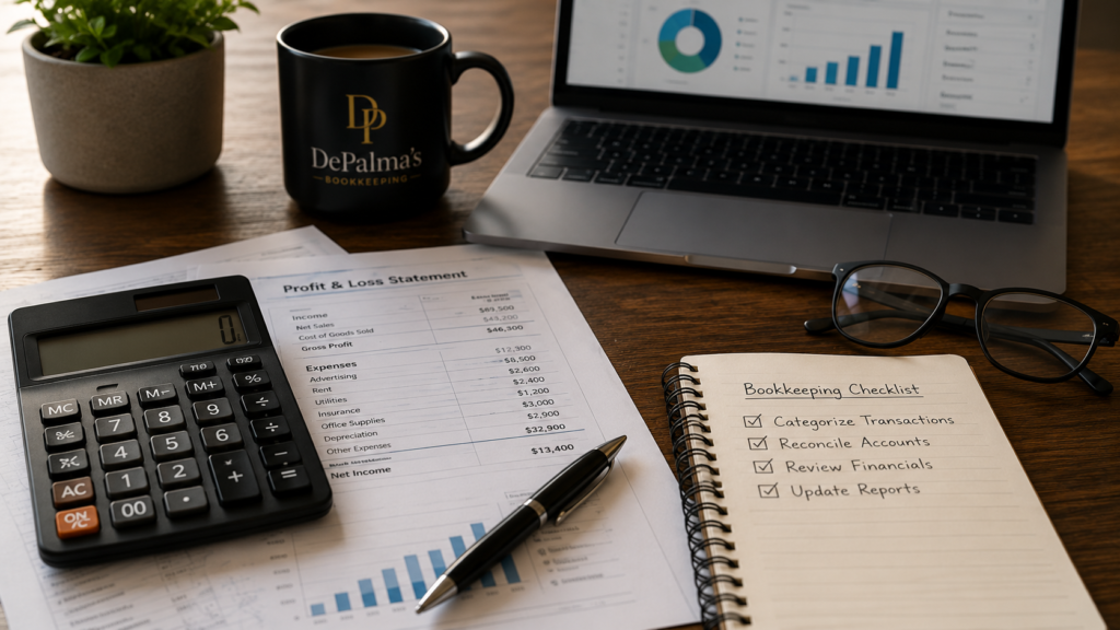 Monthly bookkeeping services for small businesses in Goodyear AZ